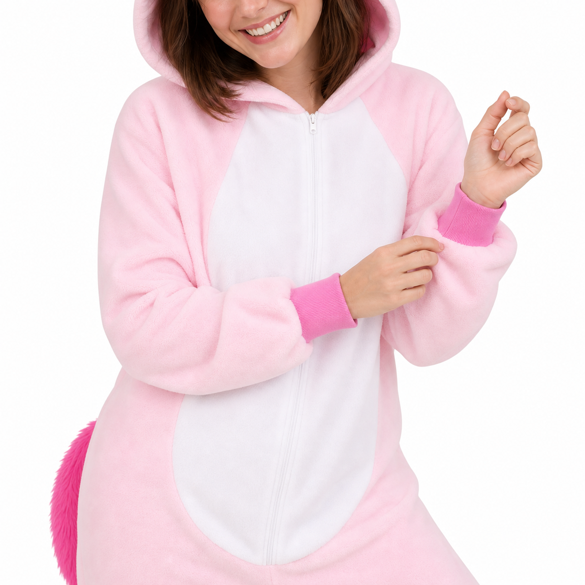 Light Pink Unicorn Kigurumi Onesie product detail 5