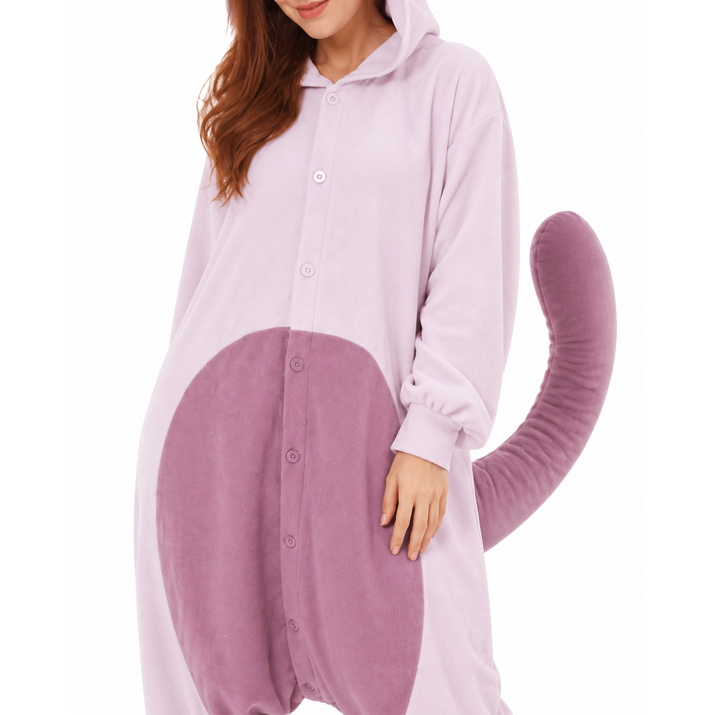 Mewtwo Kigurumi Onesie — 05-button-cuff-fabric.png