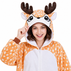 Orange Fawn Kigurumi Onesie product detail 2