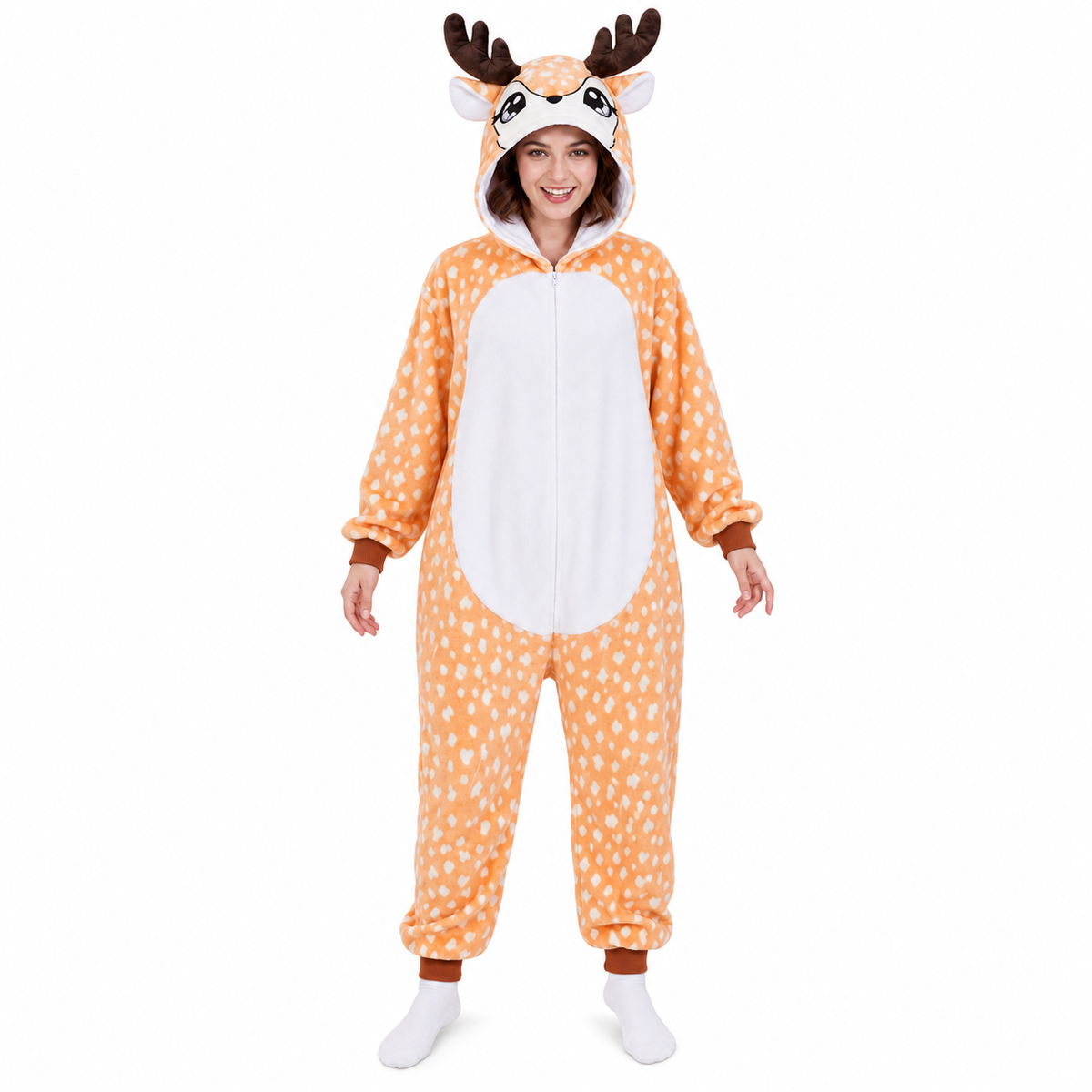 Orange Fawn Kigurumi Onesie product detail 4