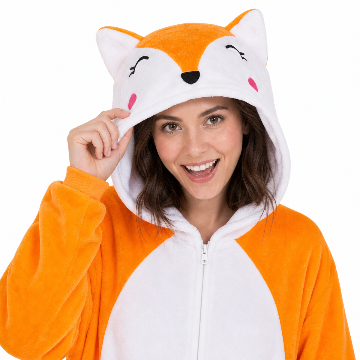 Orange Fox Kigurumi Onesie product detail 2