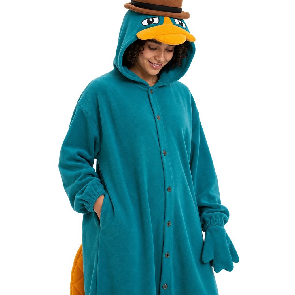 Perry the Platypus Kigurumi Onesie - product detail