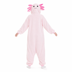 Pink Axolotl Kigurumi Onesie - product detail