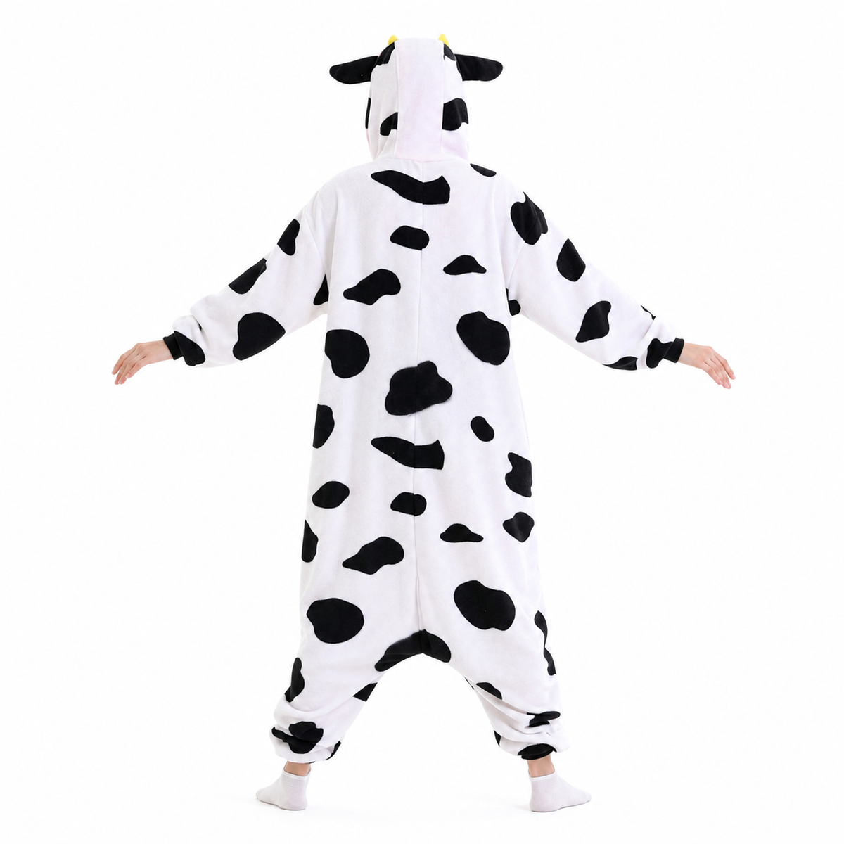 Pink Belly Cow Kigurumi Onesie - product detail