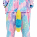 Pink Blue Cloud Unicorn Kigurumi Onesie product detail 8
