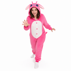 Pink Long-Eared Alien Kigurumi Onesie product detail 3