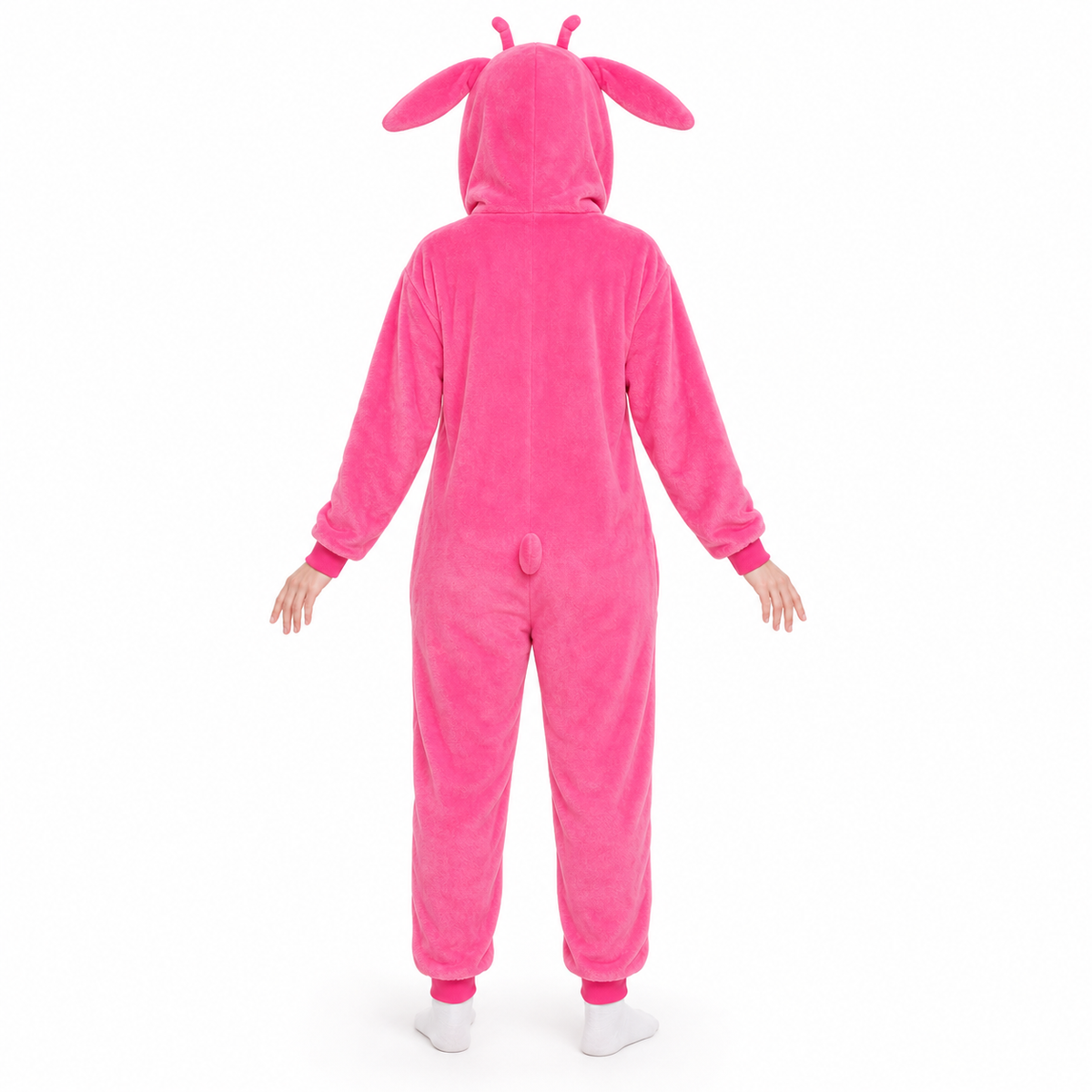 Pink Long-Eared Alien Kigurumi Onesie product detail 7