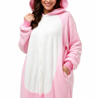 Pink Pig Kigurumi Onesie - product detail
