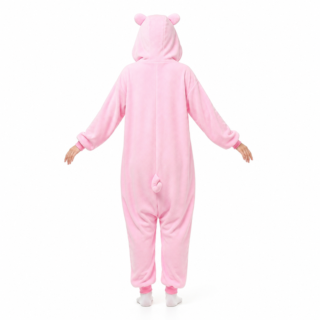 Pink Pig Kigurumi Onesie - product detail