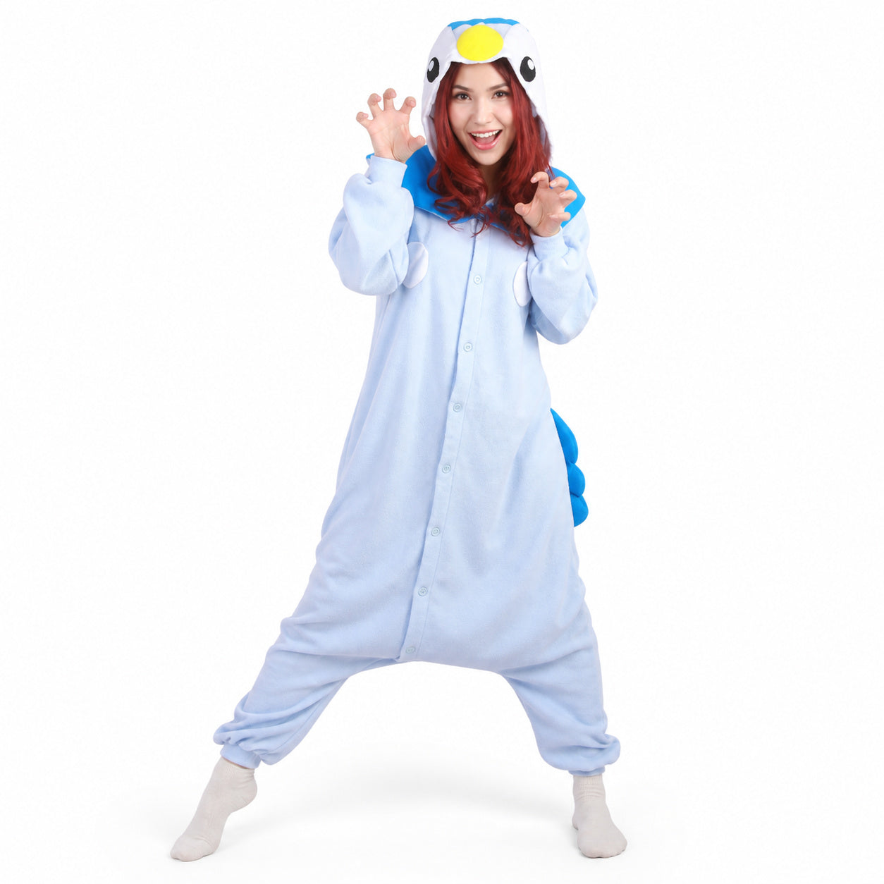 Piplup Kigurumi Onesie — 01-clawing-hero.jpg