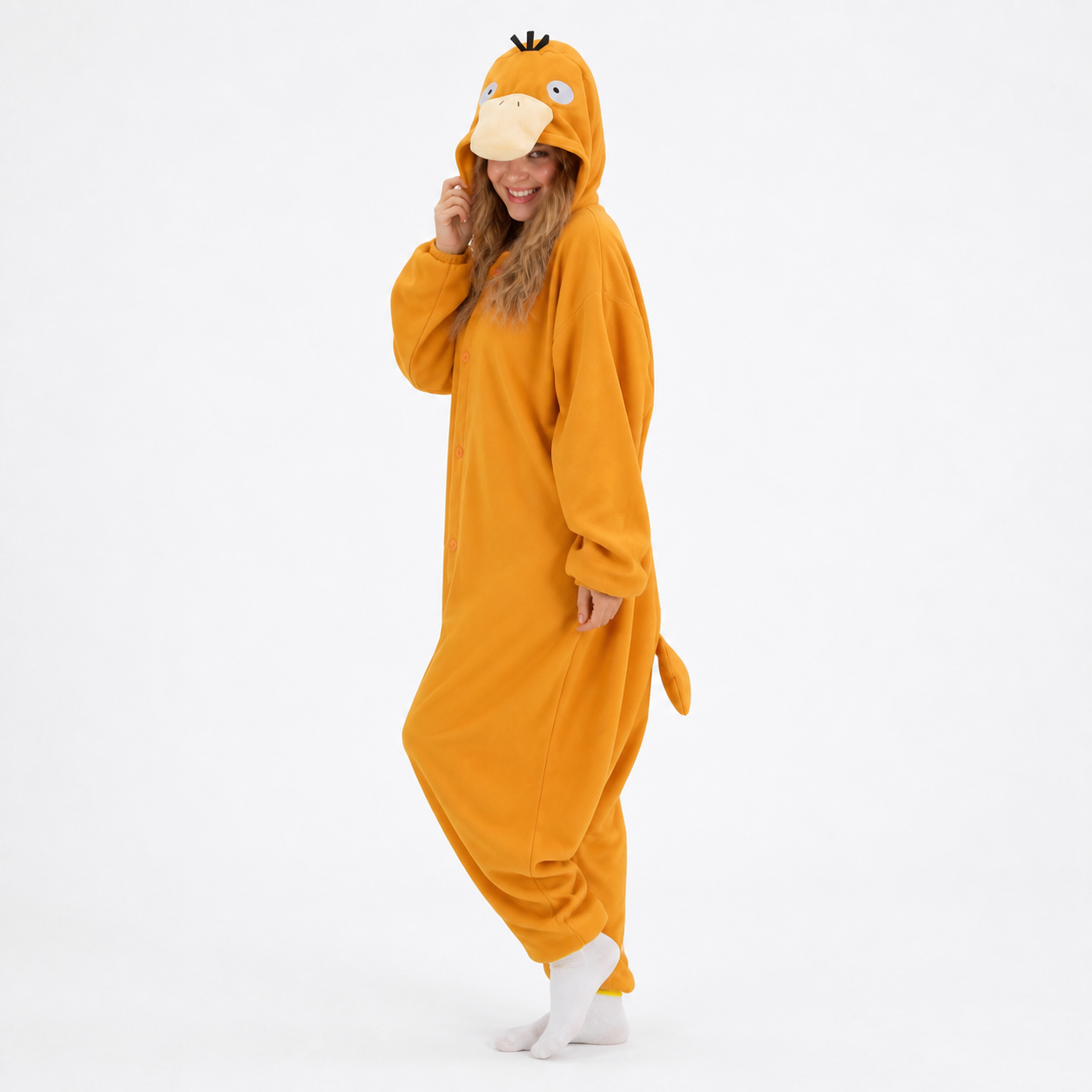 Psyduck Kigurumi Onesie — 06-side-clawing.png