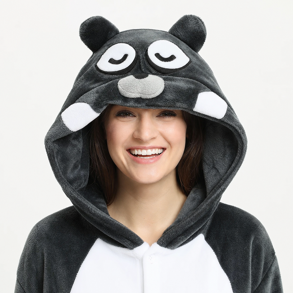 Raccoon Kigurumi Onesie product detail 8