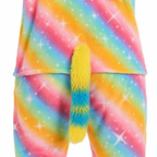 Rainbow Stripe Unicorn Kigurumi Onesie product detail 8