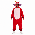 Red Monster Kigurumi Onesie - product detail
