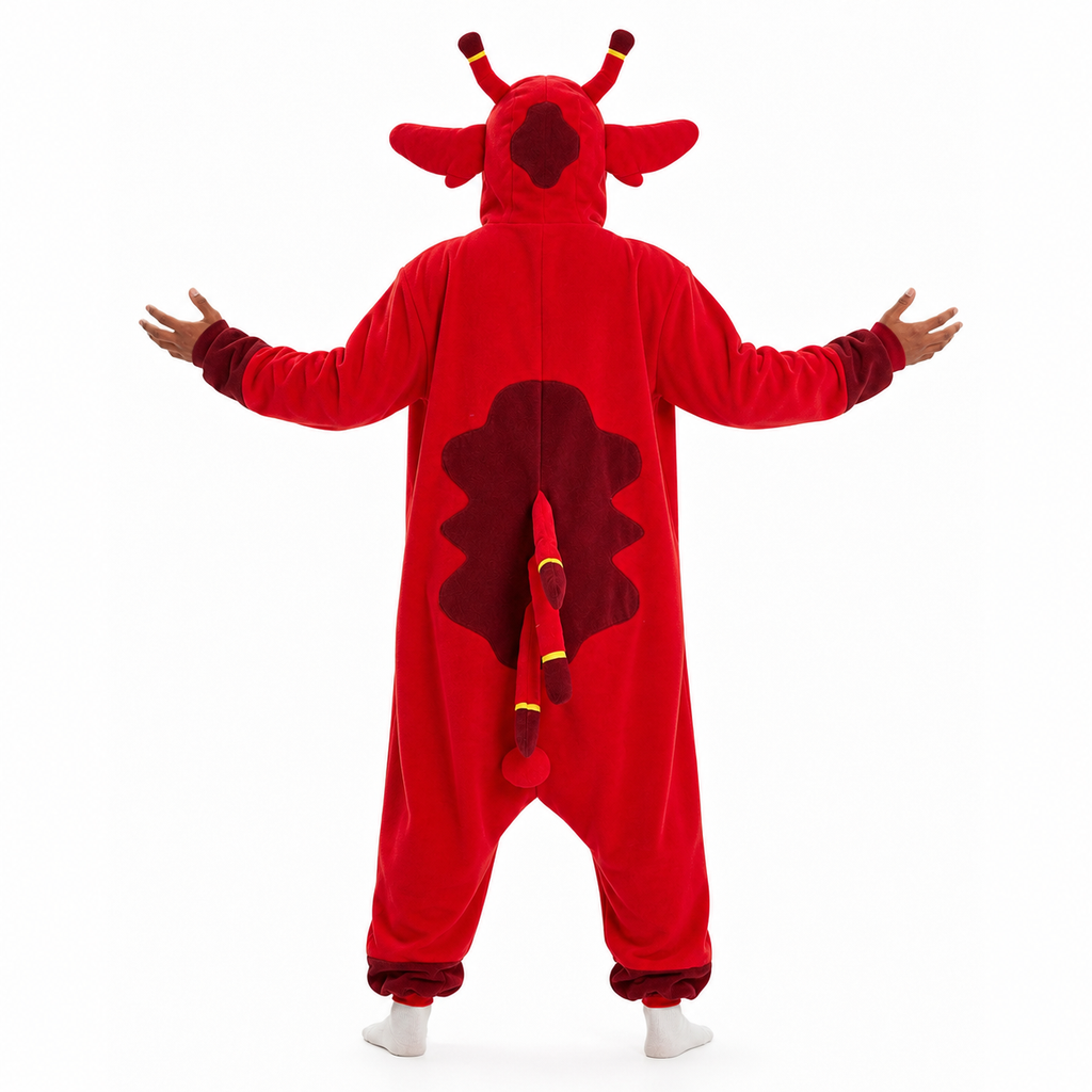 Red Monster Kigurumi Onesie - product detail