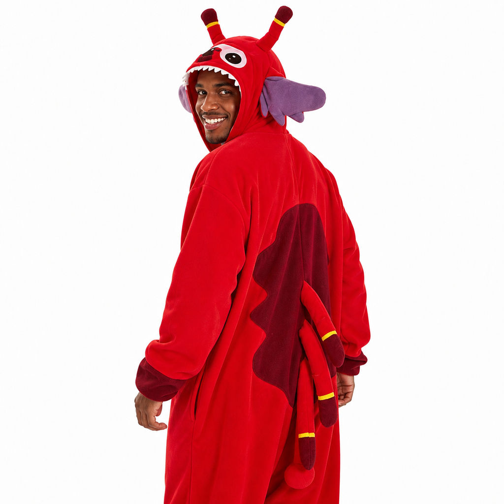 Red Monster Kigurumi Onesie - product detail