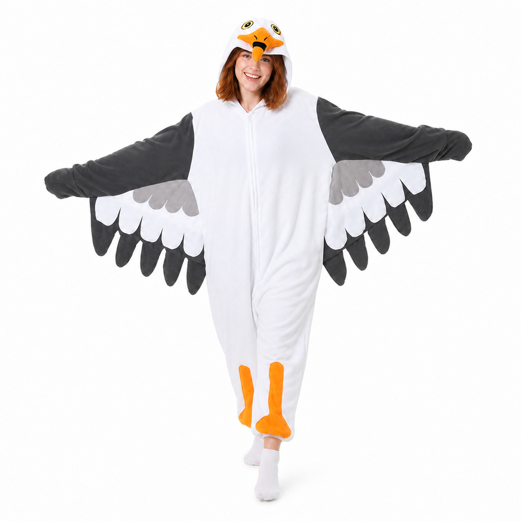 Seagull Kigurumi Onesie - product detail