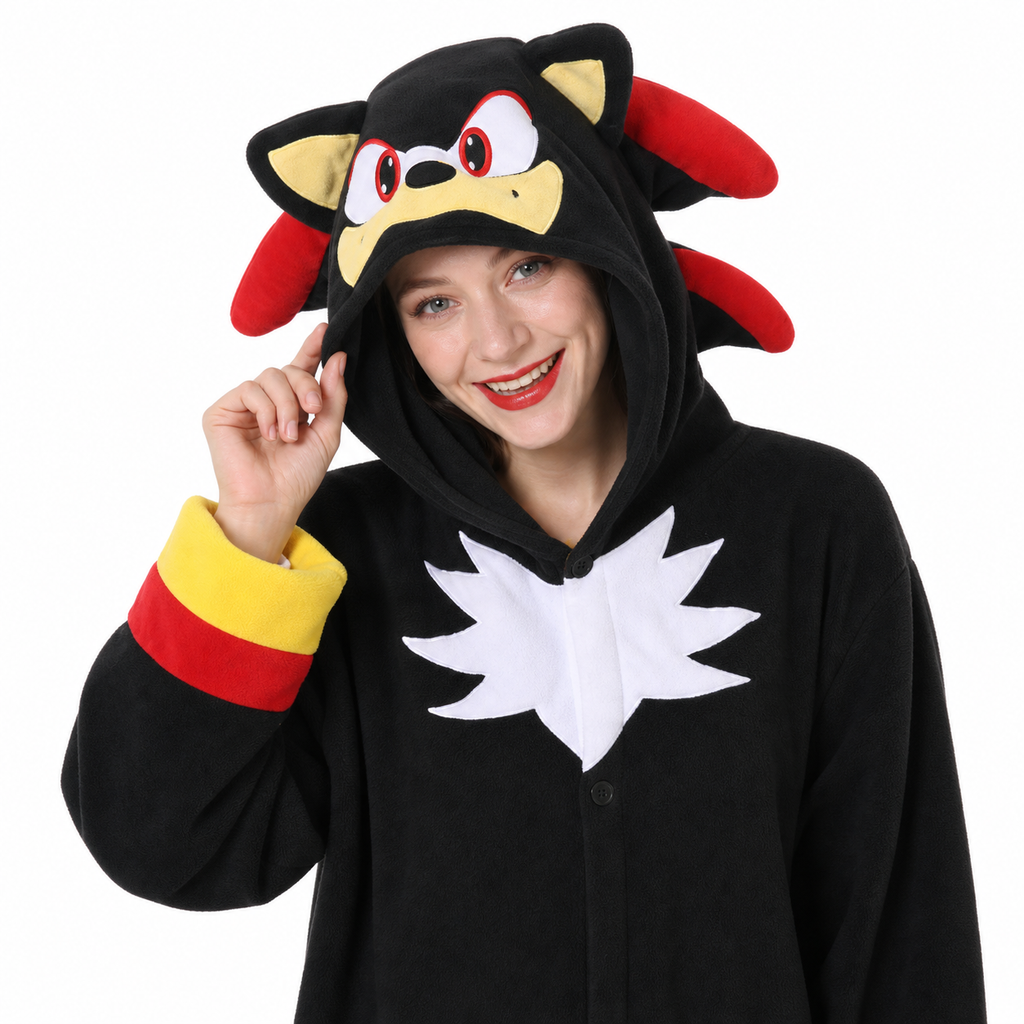 Shadow the Hedgehog Kigurumi Onesie product detail 2