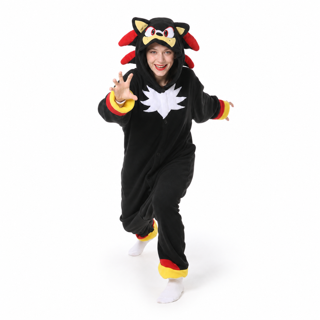 Shadow the Hedgehog Kigurumi Onesie product detail 3