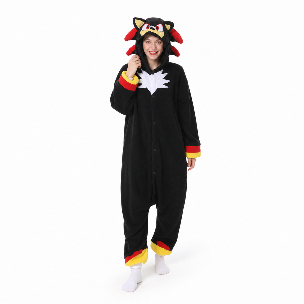 Shadow the Hedgehog Kigurumi Onesie product detail 4