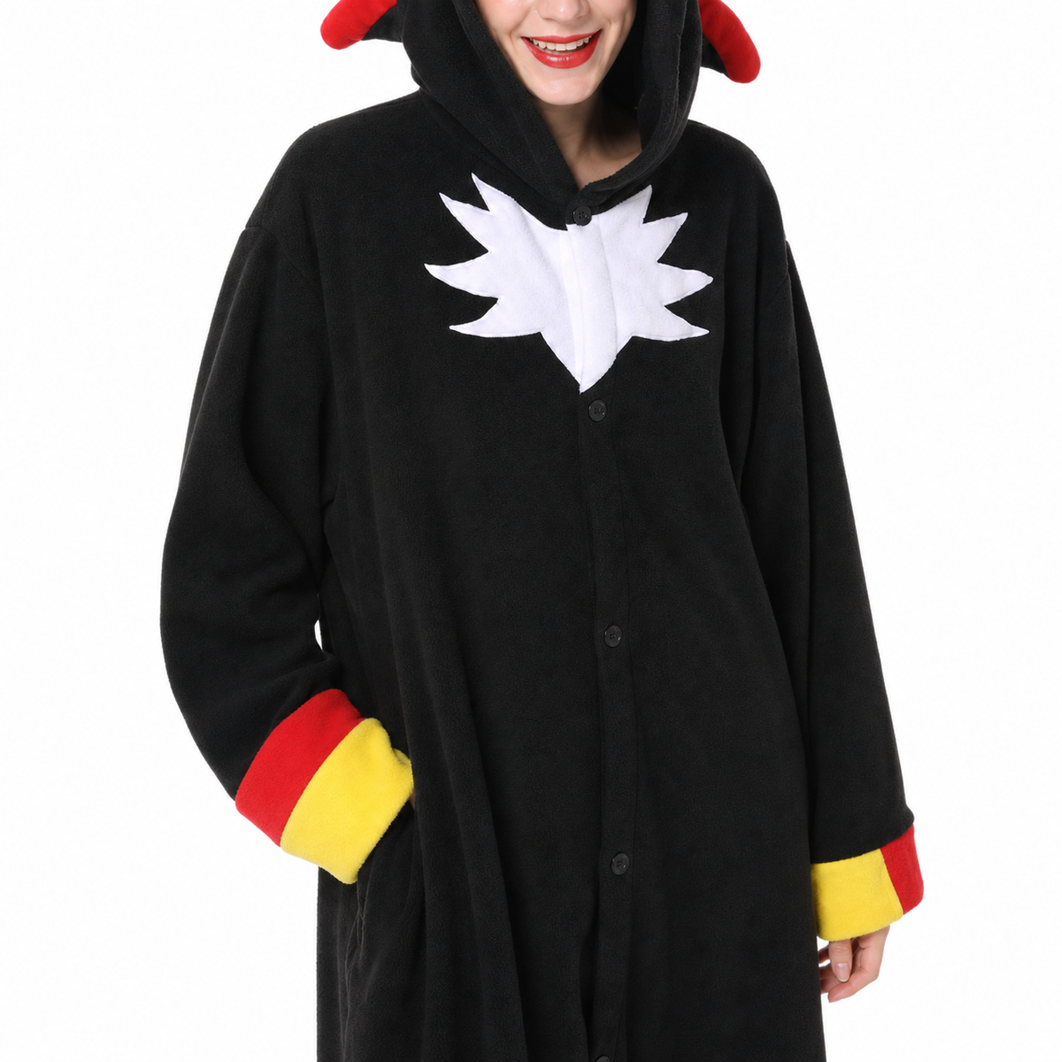 Shadow the Hedgehog Kigurumi Onesie product detail 5