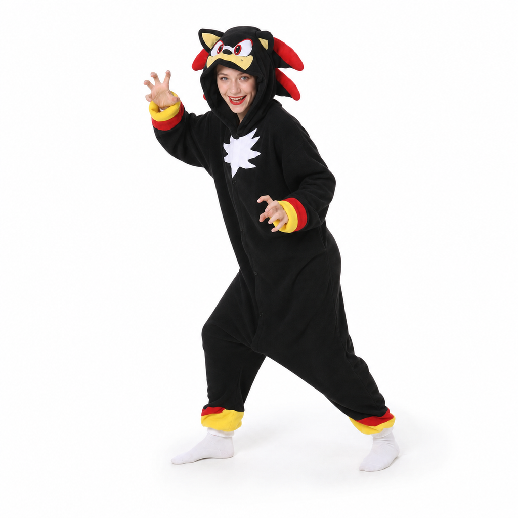 Shadow the Hedgehog Kigurumi Onesie product detail 6