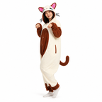 Siamese Cat Kigurumi Onesie - product detail