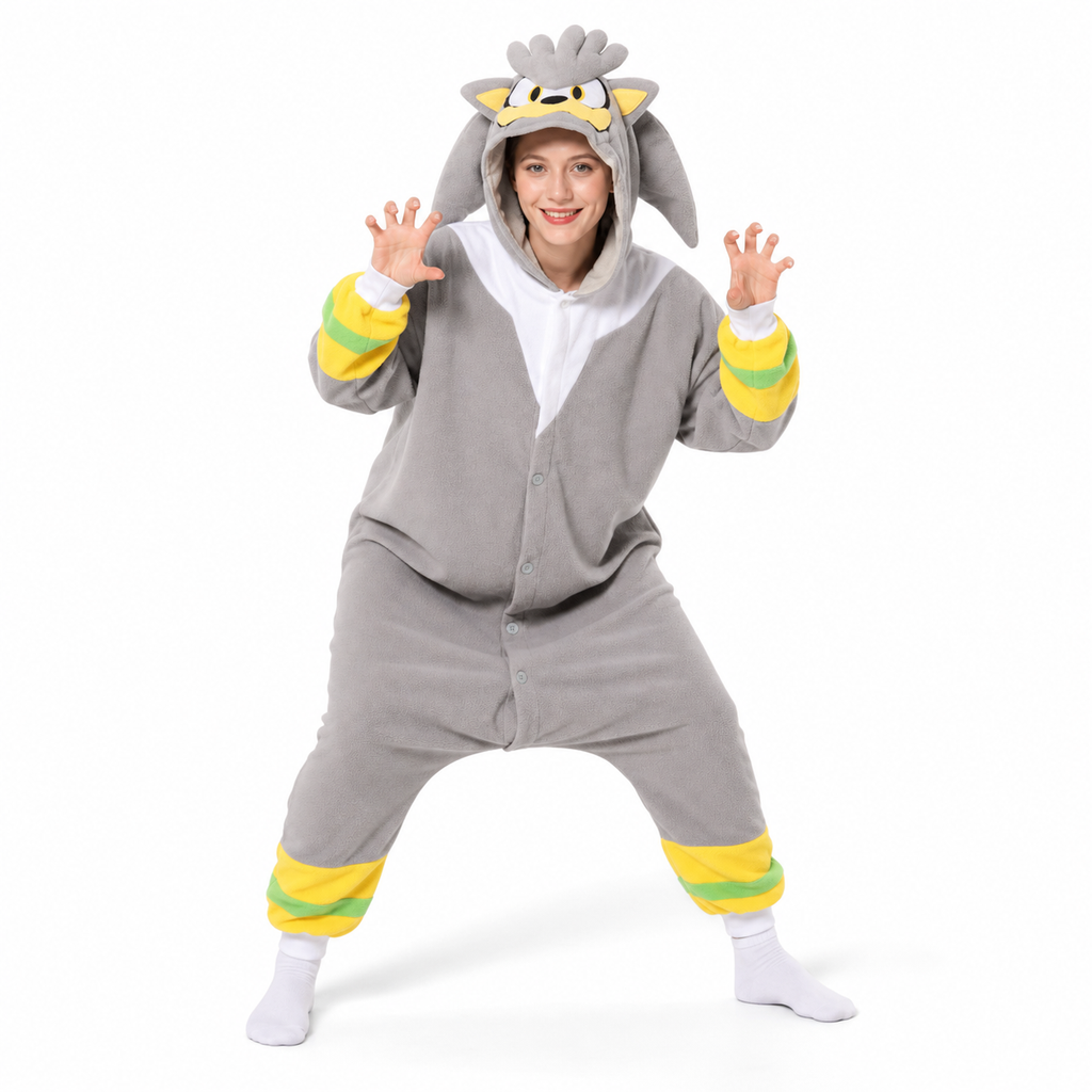 Silver the Hedgehog Kigurumi Onesie hero image