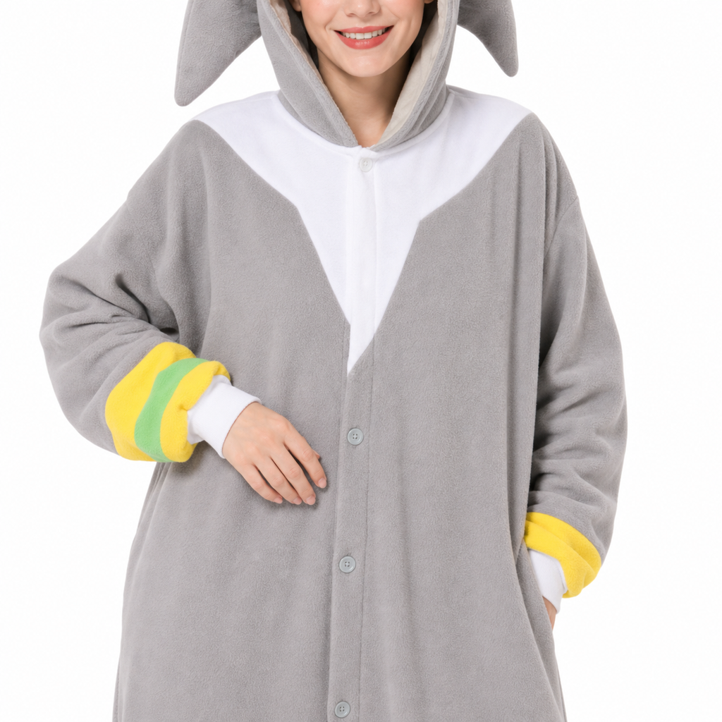 Silver the Hedgehog Kigurumi Onesie product detail 5