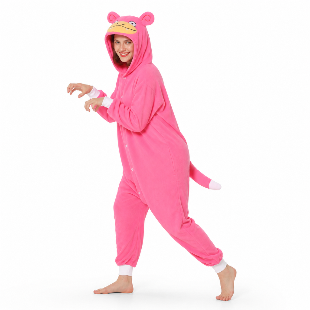 Slowpoke Kigurumi Onesie — 06-side-clawing.png
