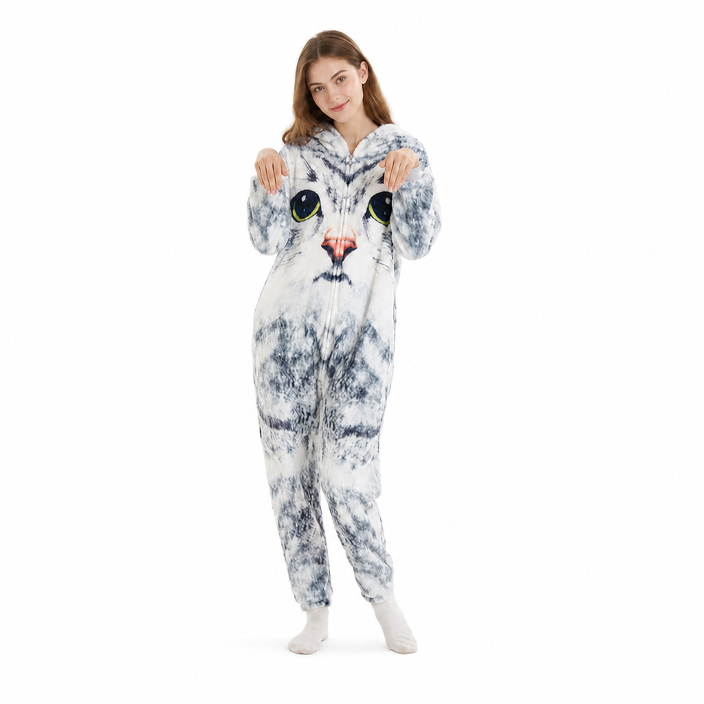 Snowy Owl Kigurumi Onesie hero image