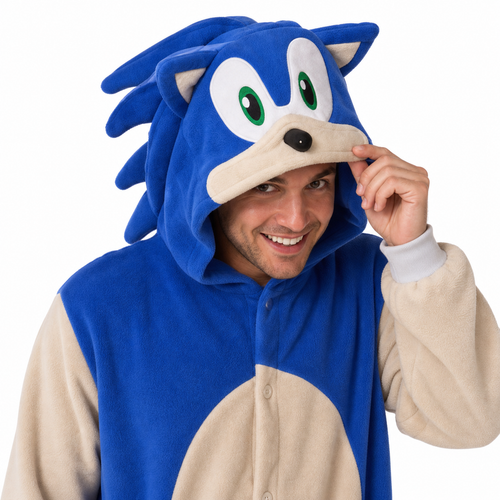 Classic Sonic Kigurumi Onesie product detail 2