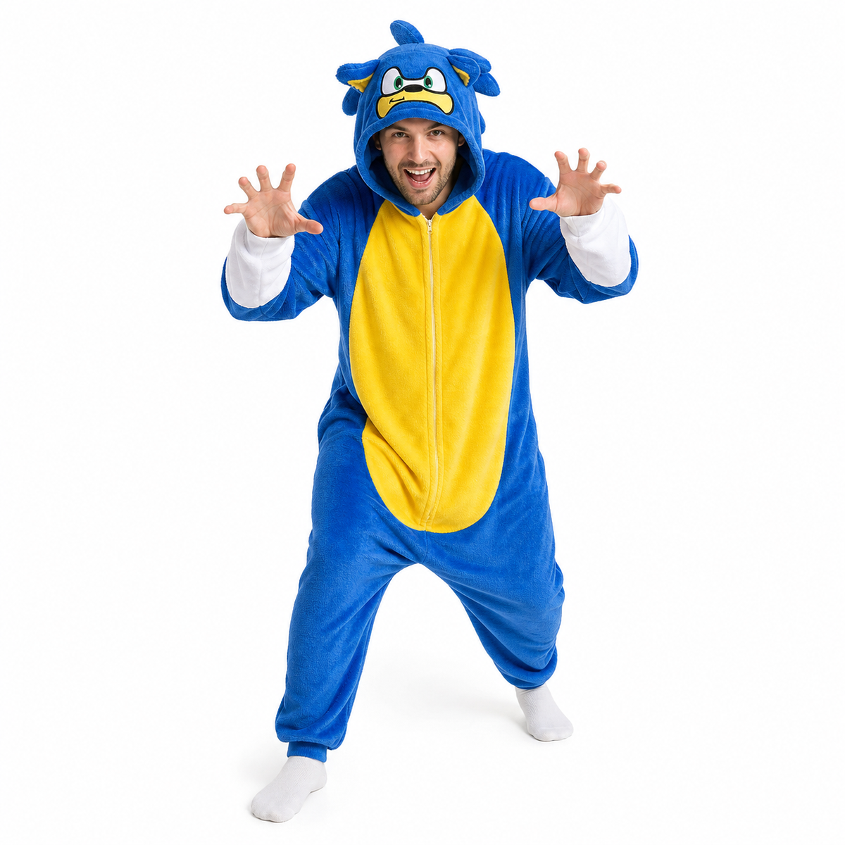 Sonic Zip-Front Kigurumi Onesie hero image