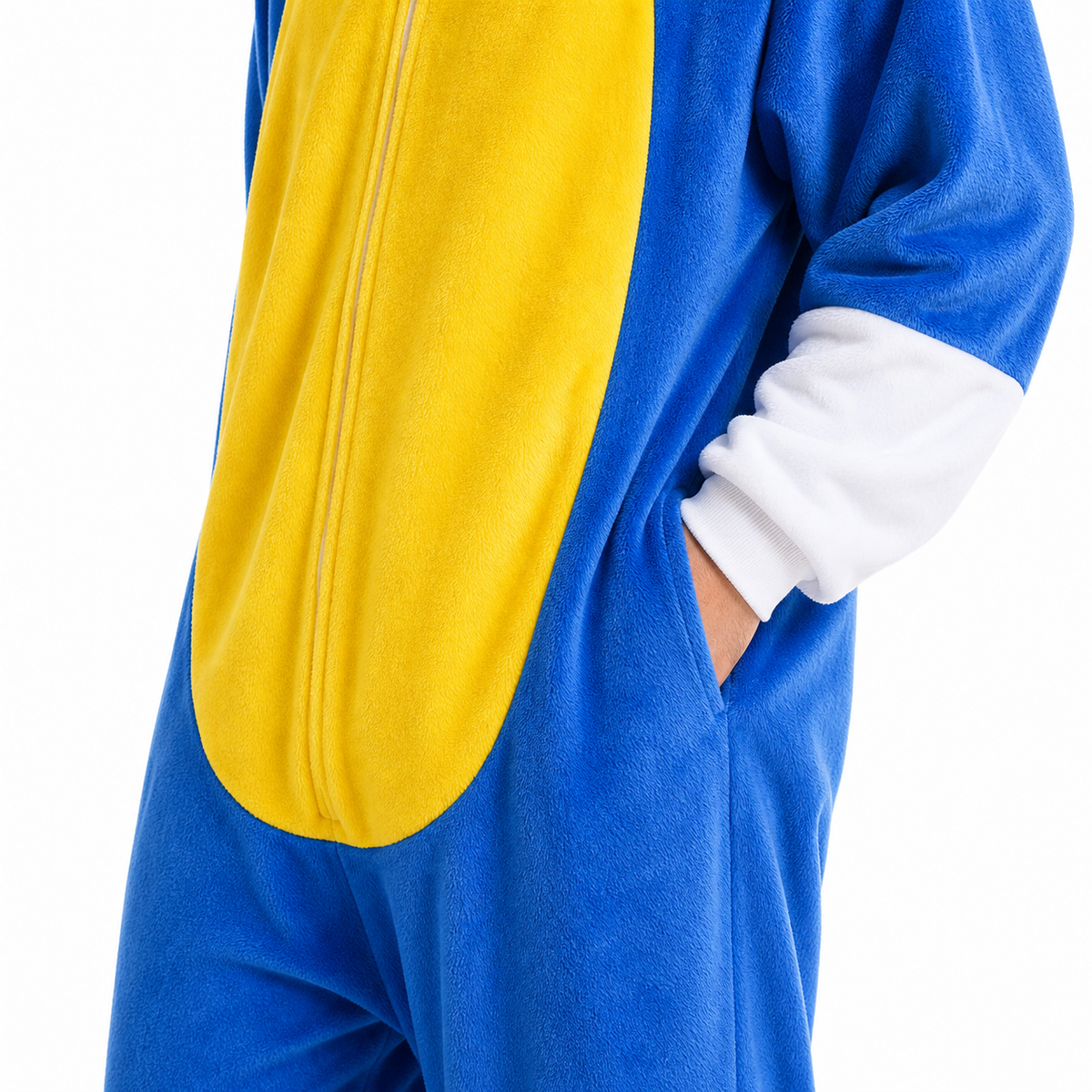 Sonic Zip-Front Kigurumi Onesie product detail 5
