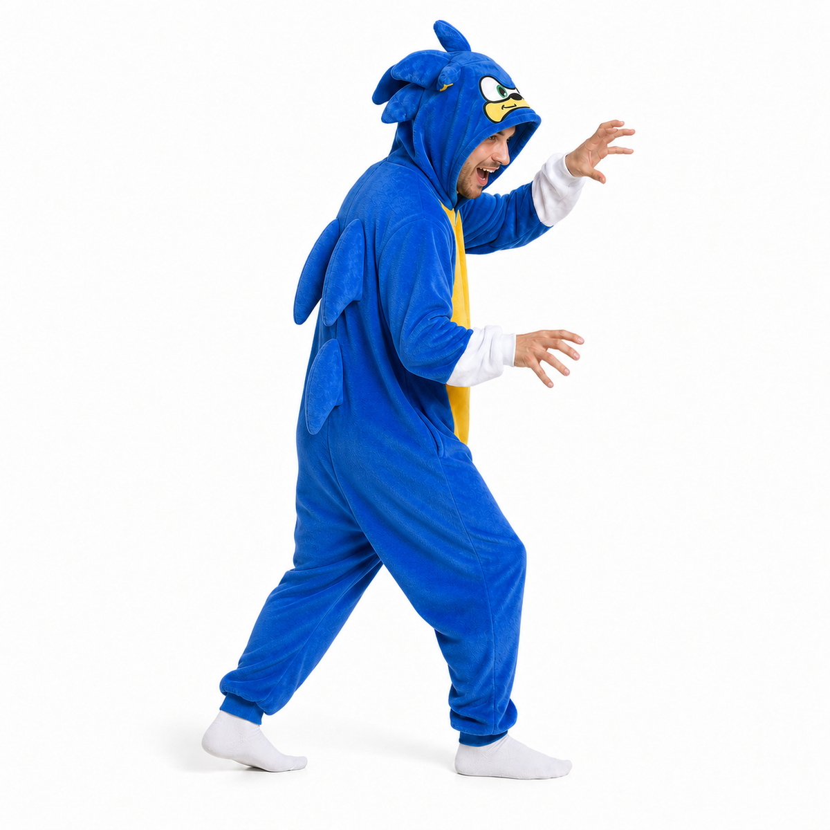 Sonic Zip-Front Kigurumi Onesie product detail 6