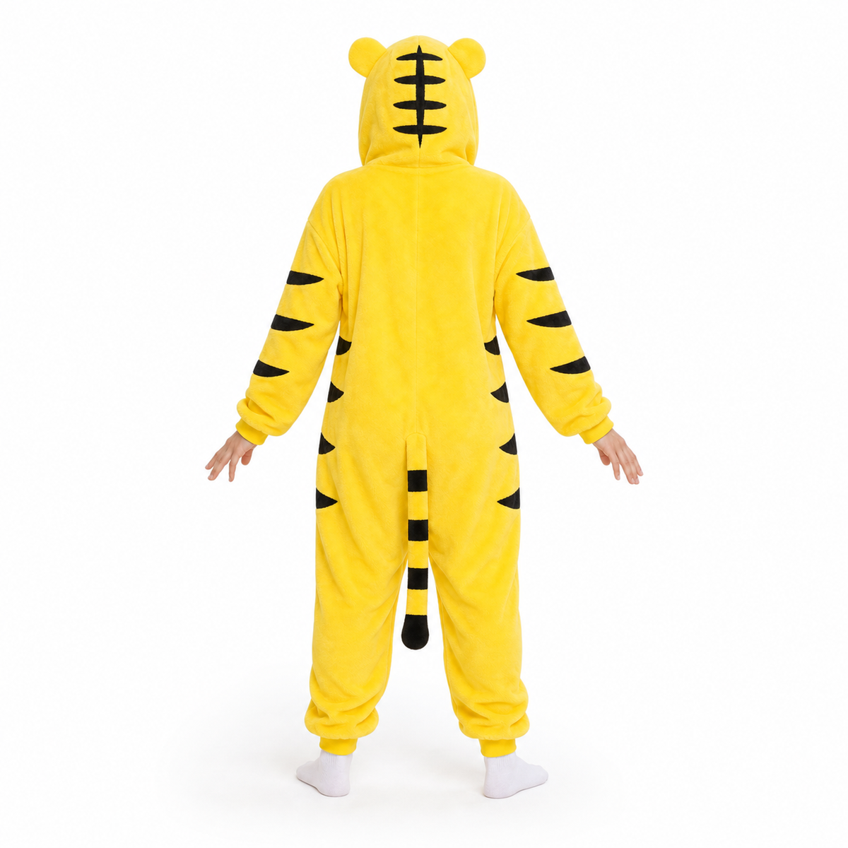 Yellow Cartoon Tiger Kigurumi Onesie product detail 7